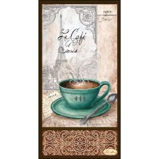 ТА-159 Кофе в Париже - 2. Схема для вышивки бисером Тела Артис