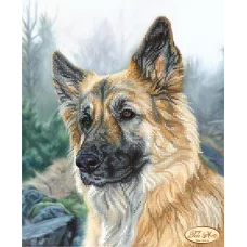 ТА-190 Овчарка. Схема для вышивки бисером Тела Артис