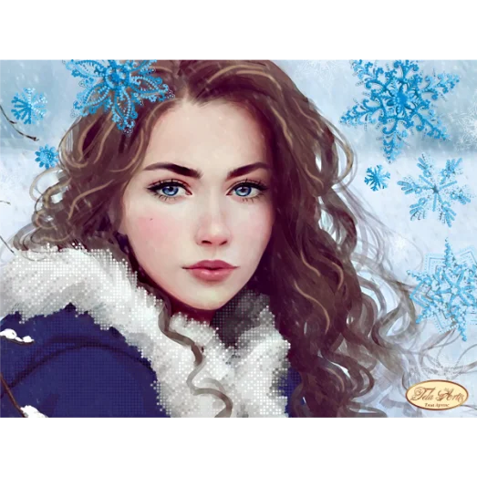 ТА-204 Зима. Схема для вышивки бисером Тела Артис