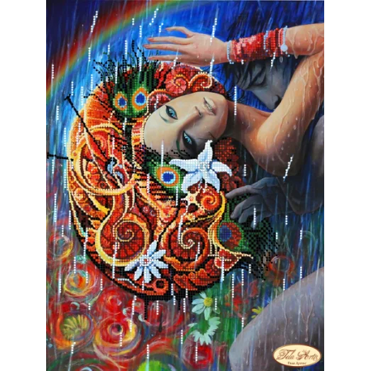 ТА-214 Притяжение. Схема для вышивки бисером Тела Артис