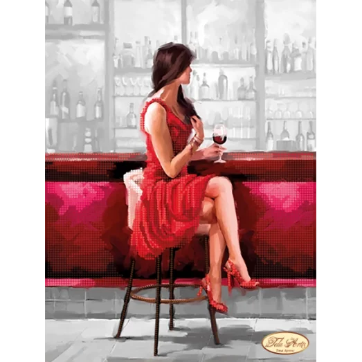 ТА-243 В ожидании. Схема для вышивки бисером Тела Артис