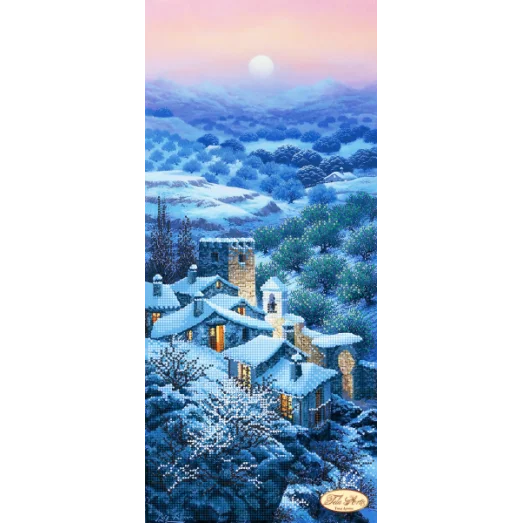 ТА-251 Морозное утро. Схема для вышивки бисером Тела Артис