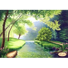 ТА-262 Свежесть утра. Схема для вышивки бисером Тела Артис