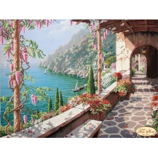 ТА-267 Солнечная терраса-2. Схема для вышивки бисером Тела Артис