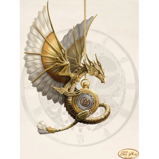 ТА-291 Стимпанк. Дракон. Схема для вышивки бисером Тела Артис
