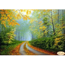 ТА-331 Шелест листьев. Схема для вышивки бисером Тела Артис