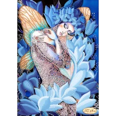 ТА-343 Фея цветов-1. Схема для вышивки бисером Тела Артис