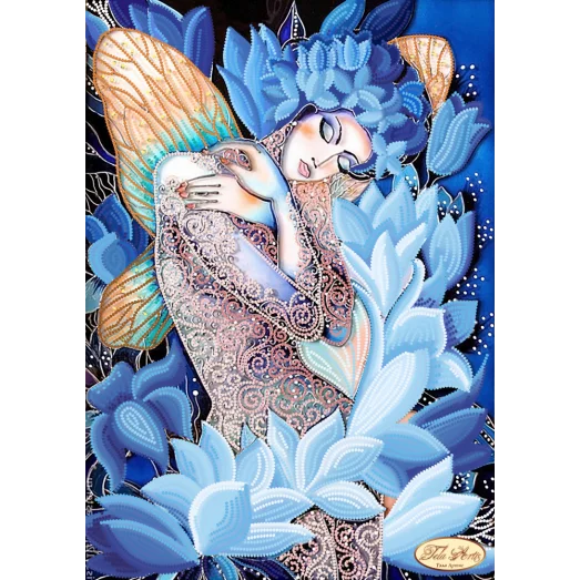 ТА-343 Фея цветов-1. Схема для вышивки бисером Тела Артис