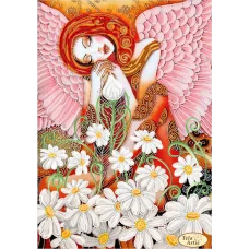ТА-344 Фея цветов-2.  Схема для вышивки бисером Тела Артис