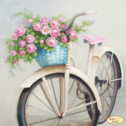 ТА-360 Любимый велосипед. Схема для вышивки бисером Тела Артис