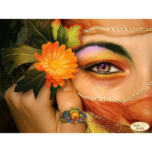 ТА-372 Аромат востока. Схема для вышивки бисером Тела Артис