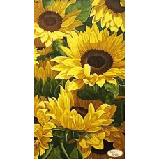 ТА-453 Солнечное поле. Схема для вышивки бисером Тела Артис