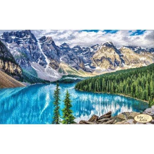 ТА-479 Озеро Морейн. Схема для вышивки бисером Тела Артис