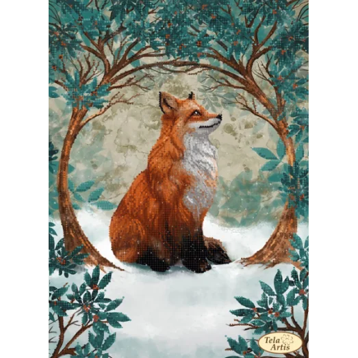 ТА-482 Сказка про лису. Схема для вышивки бисером Тела Артис