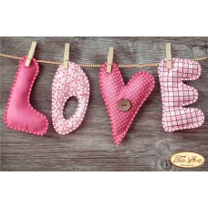 ТД-012 Любовь. Схема для вышивки бисером Тела Артис