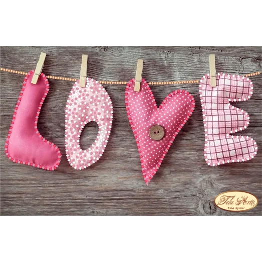 ТД-012 Любовь. Схема для вышивки бисером Тела Артис