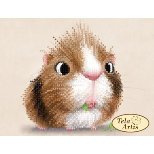 ТД-020 Морской свиненыш. Схема для вышивки бисером Тела Артис