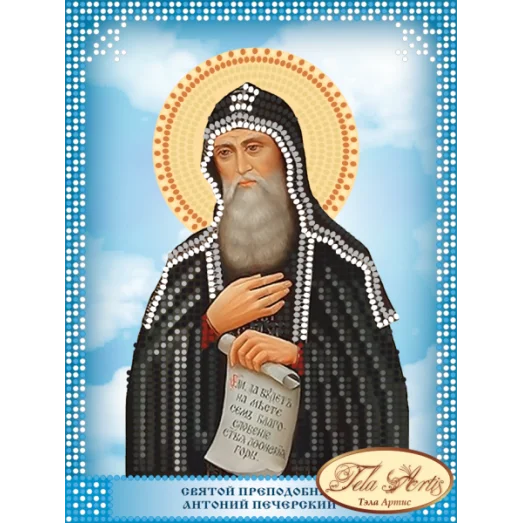 ТД-103(1) Святой Преподобный Антоний Печерский. Схема для вышивки бисером Тела Артис