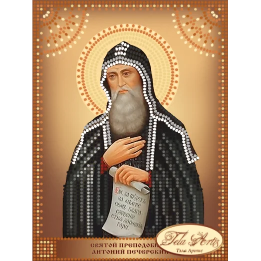 ТД-103 Святой Преподобный Антоний Печерский. Схема для вышивки бисером Тела Артис
