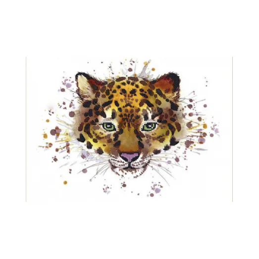 А4-К-122 Тигр. Схема для вышивки бисером ТМ Acorns