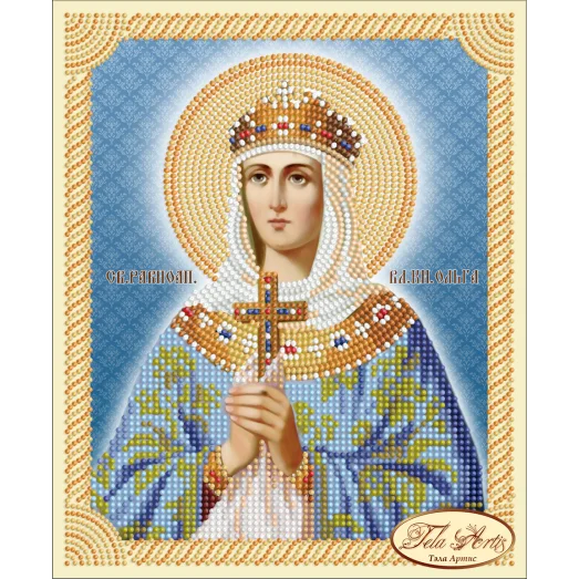 ТИМ-042(1) Святая Равноапостольная Великая Княгиня Ольга. Схема для вышивки бисером Тела Артис