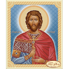 ТИМ-043(1) Святой Мученик Евгений. Схема для вышивки бисером Тела Артис