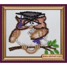 АМА-120 Набор-магнит Сова. Набор для вышивки бисером Абрис Арт