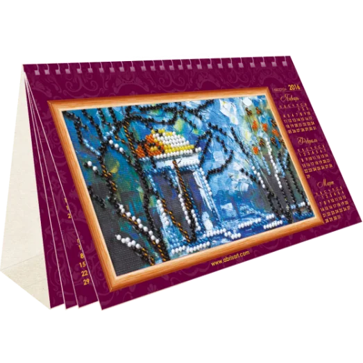 АК-002 Набор-календарь “Пейзажи”. Абрис Арт