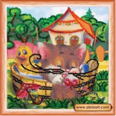 АМ-096 Летний денёк. Набор для вышивки бисером Абрис Арт