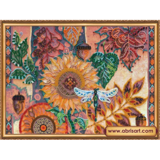 АВ-376 Листопад. Набор для вышивки бисером. Абрис Арт