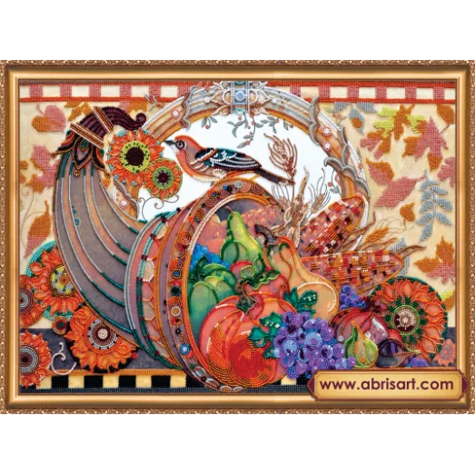 АВ-394  Рог изобилия. Набор для вышивки бисером. Абрис Арт