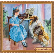 АВ-393 Маленький концерт. Набор для вышивки бисером. Абрис Арт