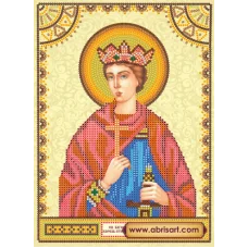 АСК-116 Святой Эдуард. Схема для вышивки бисером на холсте Абрис Арт