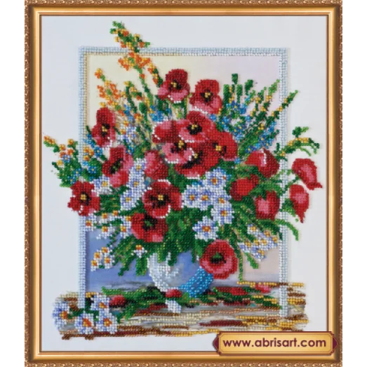 АВ-392 Ароматы лета-3. Набор для вышивки бисером. Абрис Арт