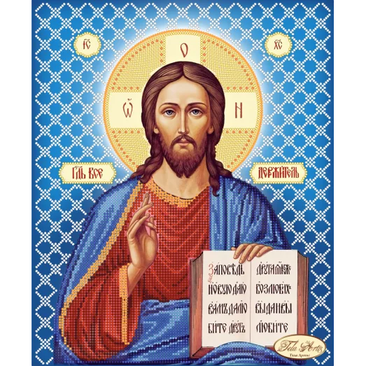ТИС-002 Господь Вседержитель. Схема для вышивки бисером Тела Артис