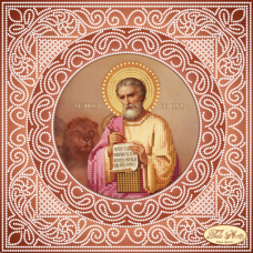 ТИС-014(1) Святой Апостол и Евангелист Марк. Схема для вышивки бисером Тела Артис