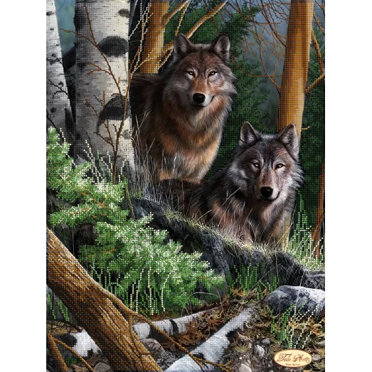 ТК-010 Лесные стражи. Схема для вышивки бисером Тела Артис