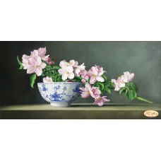 ТК-027 Яблоневый цвет. Схема для вышивки бисером Тела Артис