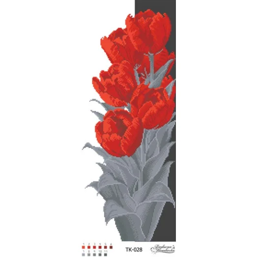 ТК-028 Бисерная заготовка. Схема для вышивки бисером Барвиста Вишиванка