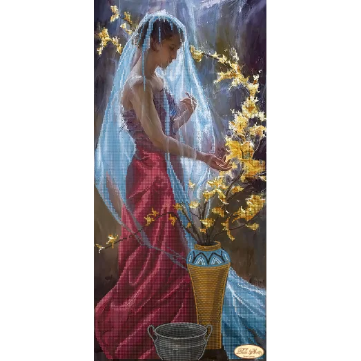 ТК-031 Лунное сияние. Схема для вышивки бисером Тела Артис