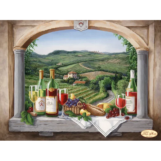 ТК-039 Долина Луары. Схема для вышивки бисером Тела Артис