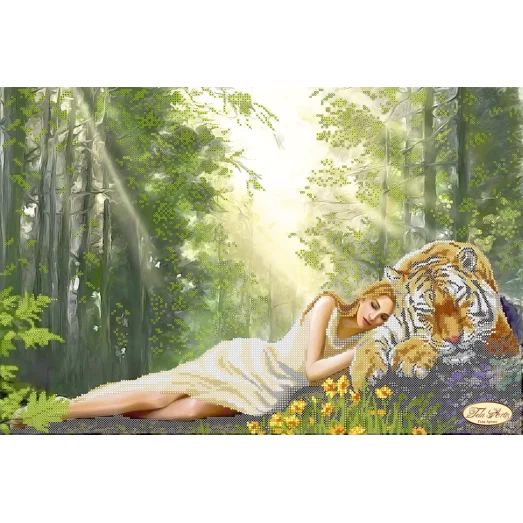 ТК-040 Полуденный сон. Схема для вышивки бисером Тела Артис