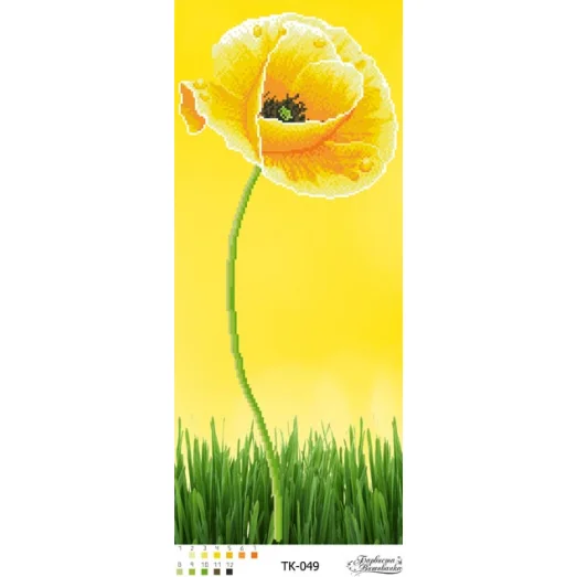 ТК-049 Бисерная заготовка. Схема для вышивки бисером Барвиста Вишиванка