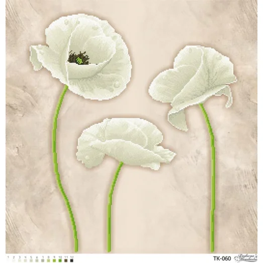 ТК-060 Бисерная заготовка. Схема для вышивки бисером Барвиста Вишиванка