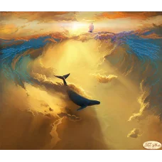 ТК-072 Прогулка в облаках. Схема для вышивки бисером Тела Артис