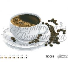 ТК-088 Ароматный кофе. Схема для вышивки бисером Барвиста Вишиванка