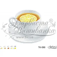 ТК-090 Крепкий чай. Схема для вышивки бисером Барвиста Вишиванка