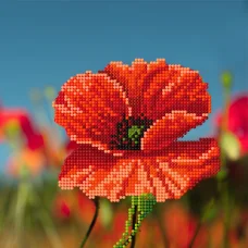 TL-001a Мак. Схема для вышивки бисером СвитАрт