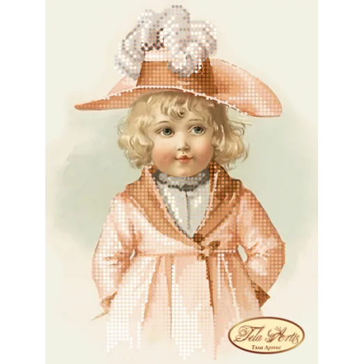 ТМ-002 Малышка Эльза. Схема для вышивки бисером Тела Артис