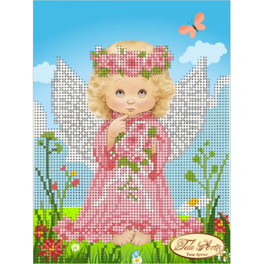 ТМ-020 Розочка. Схема для вышивки бисером Тела Артис